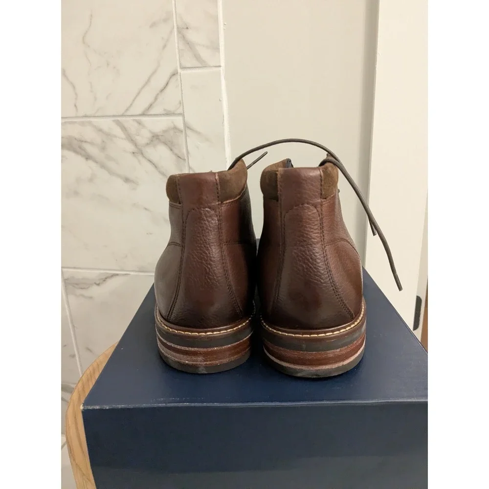 Cole Haan Watson Chukka II Mahogany Leather Ankle Dress‎ Boots Mens Size 13M
